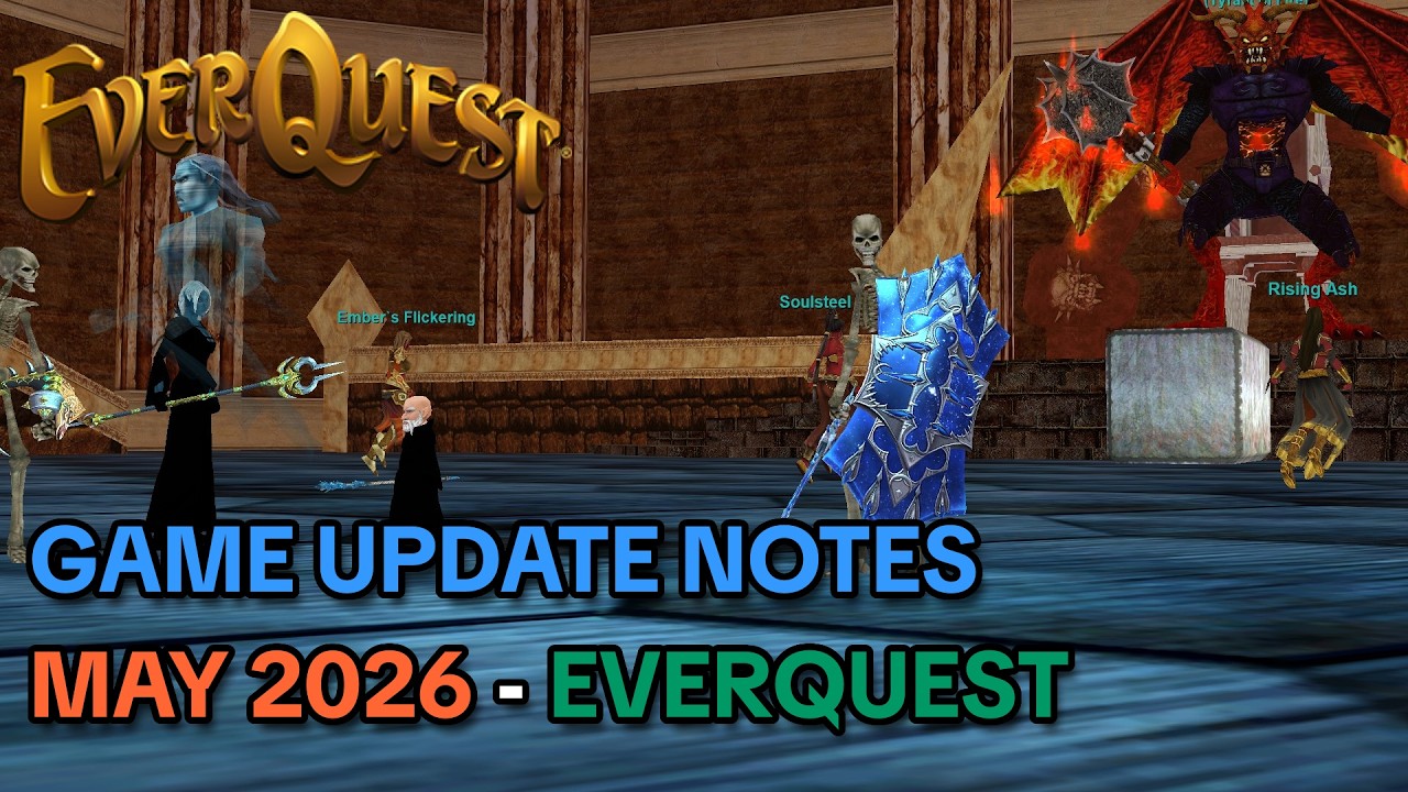 May 2026 Everquest Patch Notes and Other News