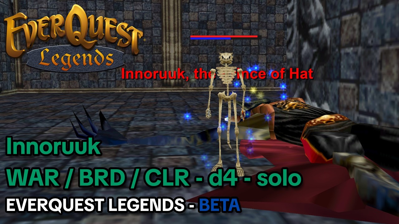 Innoruuk - WAR / BRD / CLR - d4 solo