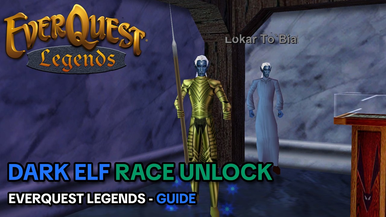 Dark Elf Race Unlock